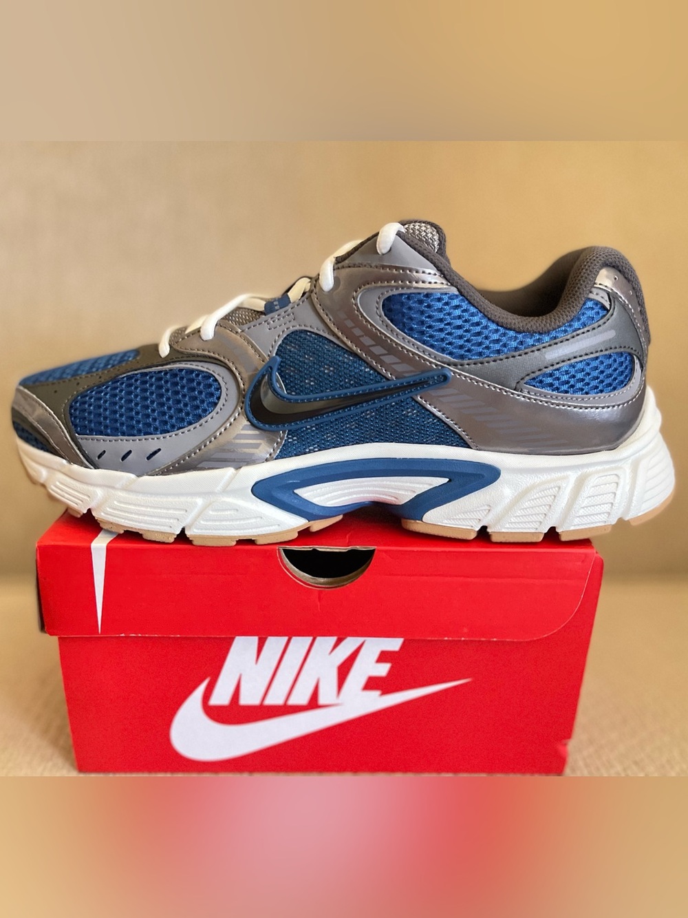 Nike V5 RNR Court Blue Vast Grey Running Shoes HJ5228-401 Men’s NEW